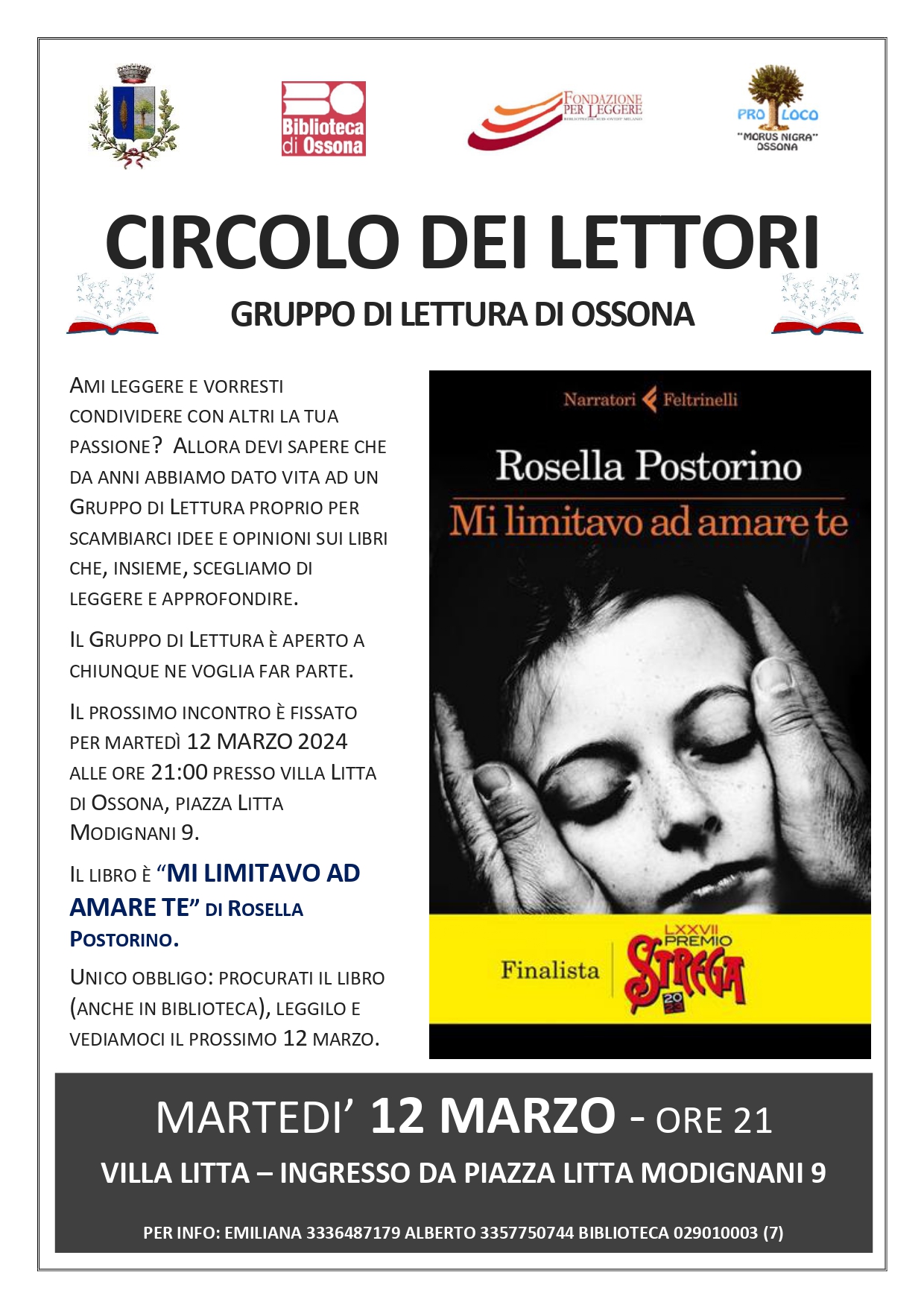 Incontro del Gruppo di lettura Let-Torri di libri » Biblioteche in